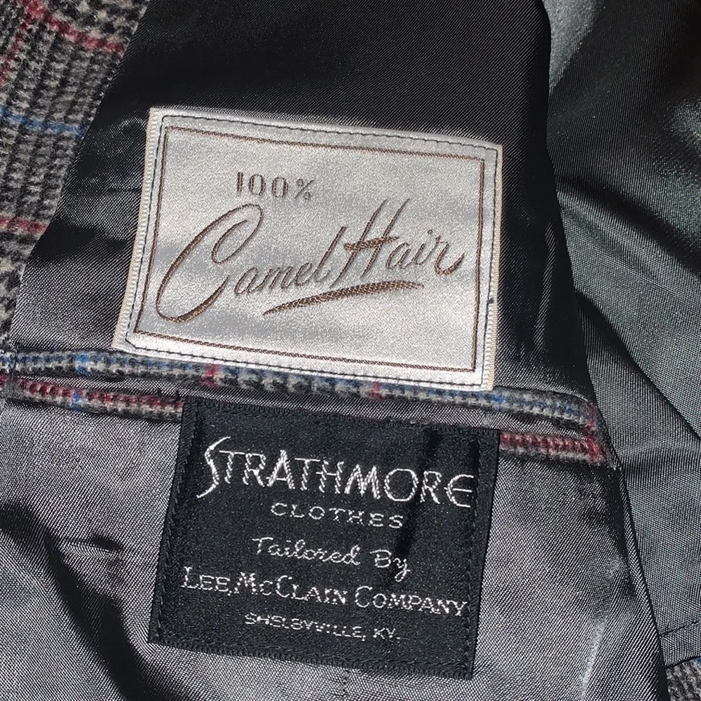 Vintage Strathmore Clothing Camel Hair Sport Coat